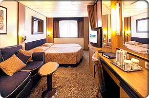 Ocean View Stateroom - ON REQUEST, CALL FOR PRICING