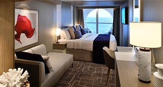 Deluxe Porthole with Veranda Stateroom - ONE NOW AVAILABLE!!!